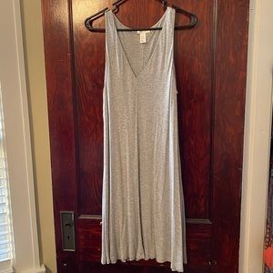 H&M basics grey dress